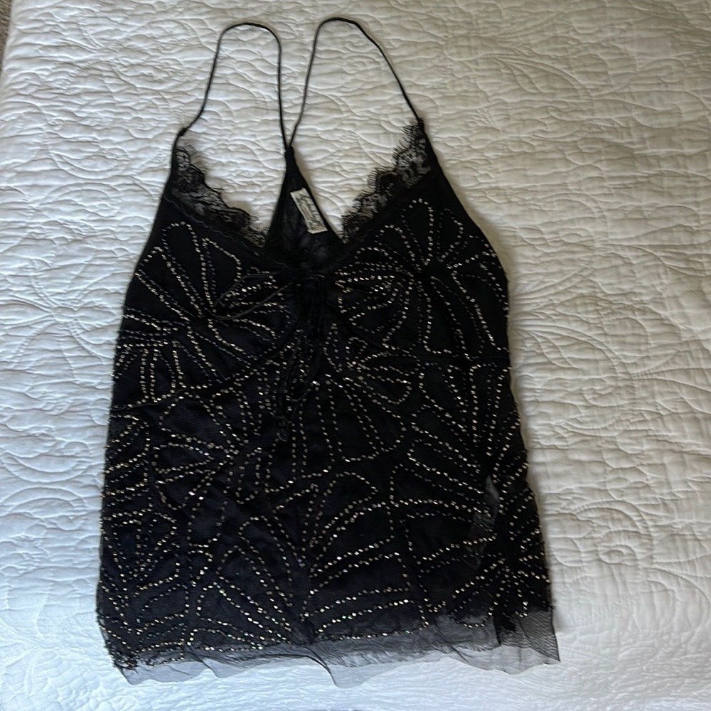 Free people beaded tank